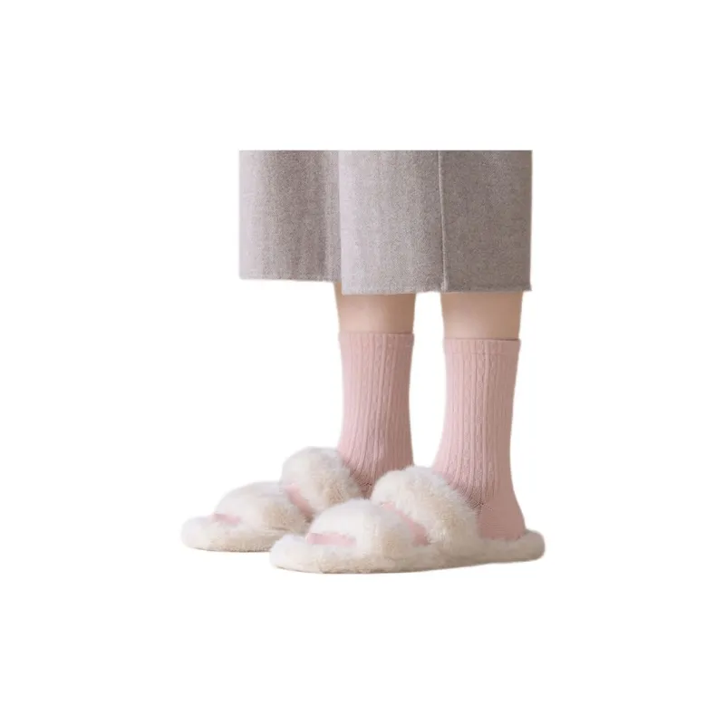 Cheemy Free Mid Calf Socks Women's 5 Pack Black-2