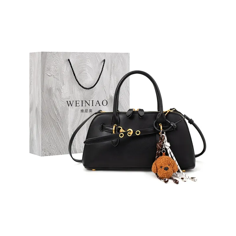 Vigno Synthetic Leather One Shoulder Handbags Regular Women's Brown/Coffee/Black-6