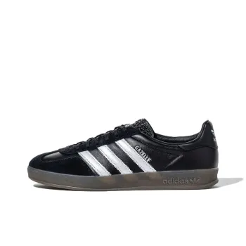 Adidas Originals Gazelle Indoor 'Black Matte Silver Gum'