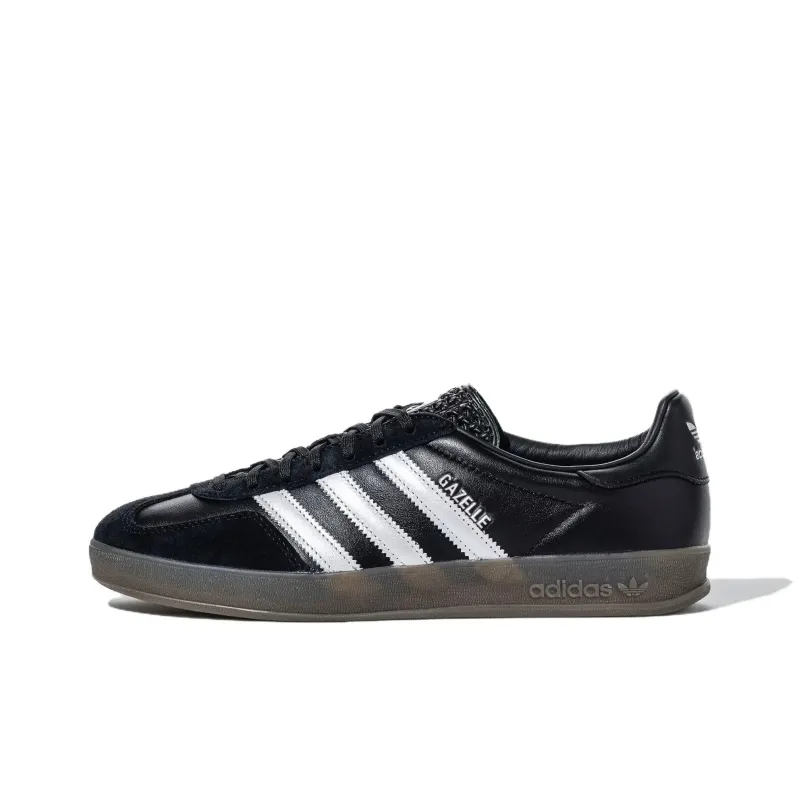 Adidas Gazelle Indoor 'Black Matte Silver Gum'-0