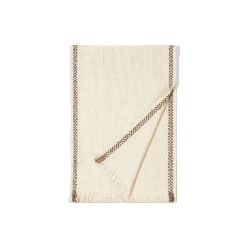 Shanghai Story Sheep Wool Knit Scarves Women's Multiple Colors-2
