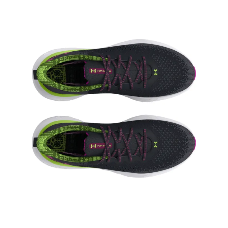 Under Armour Anti Slip Wear Resistant Low Top Running Shoes Men's Black-3
