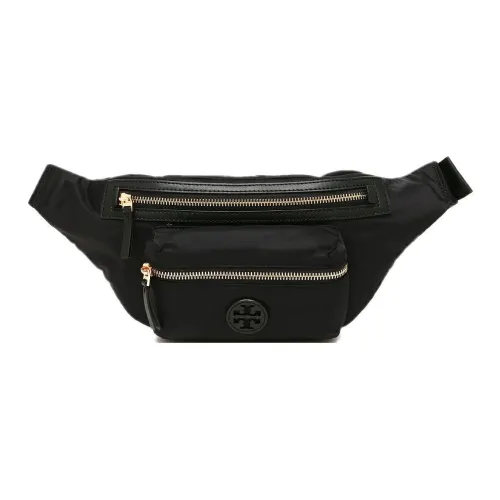 TORY BURCH Nylon One Shoulder Sling Bag Fanny Pack Women's Black