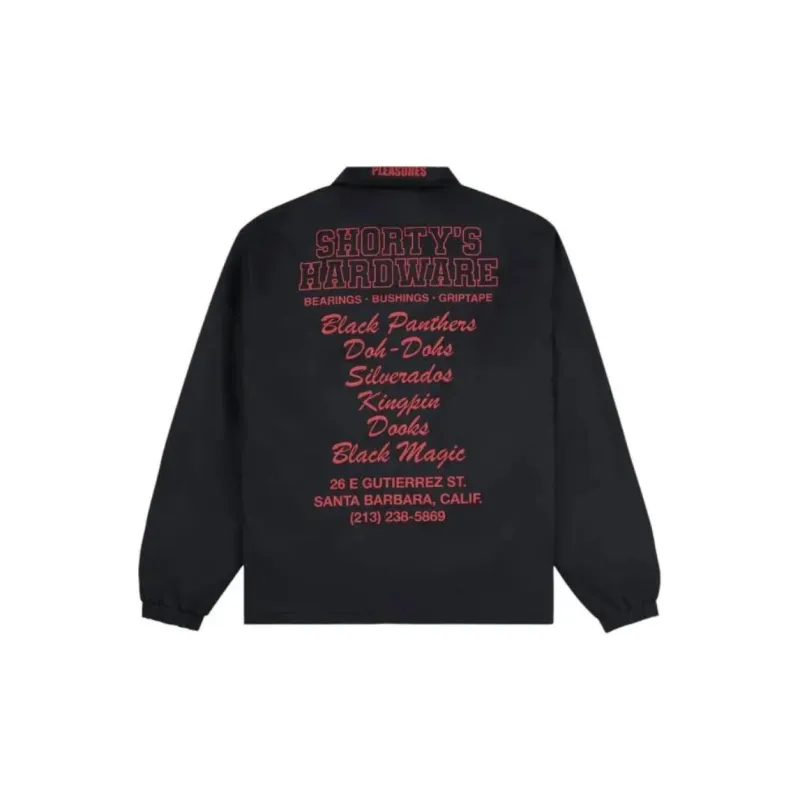 PLEASURES Jackets Coats Men's Black-1