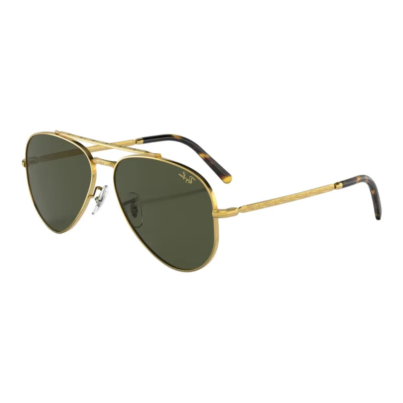 RayBan Crystal Aviator Sunglasses Women's Gold-0