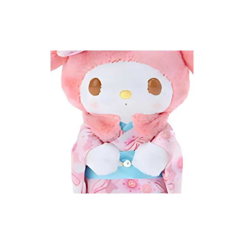 Sanrio Cherry Blossom Kimono My Melody Dolls Plush Doll 20cm High-3