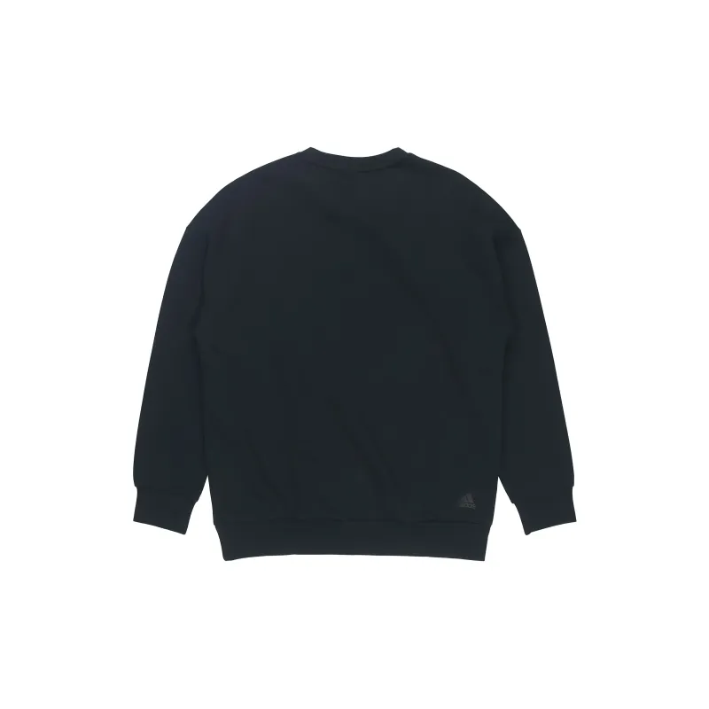 Adidas Sweatshirt Men's Black Shopping Bag Included-1