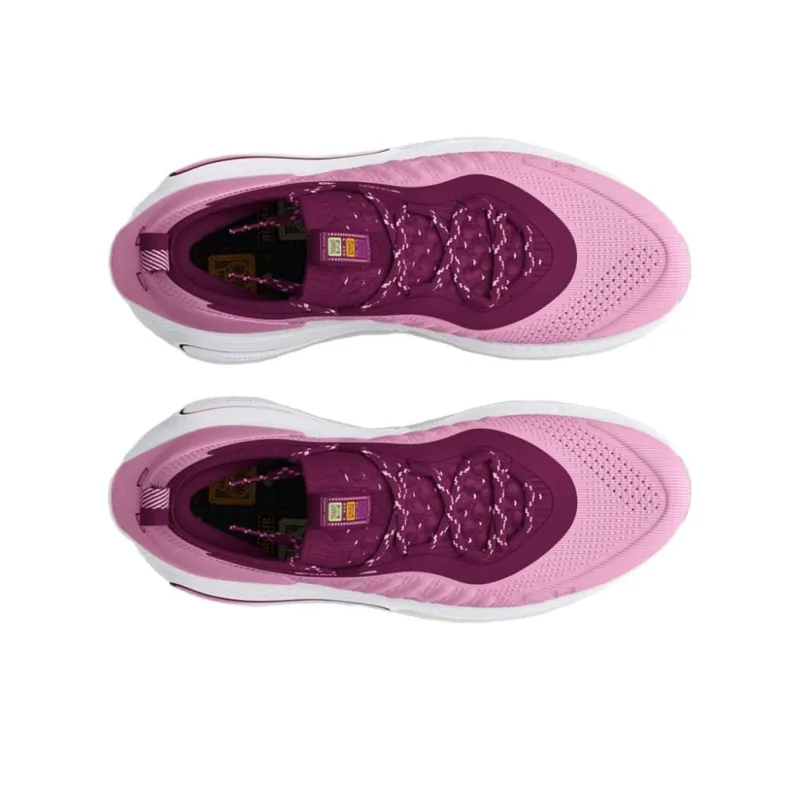 Under Armour Phantom 4 Anti Slip Wear Resistant Low Top Casual Shoes Unisex Pink-3