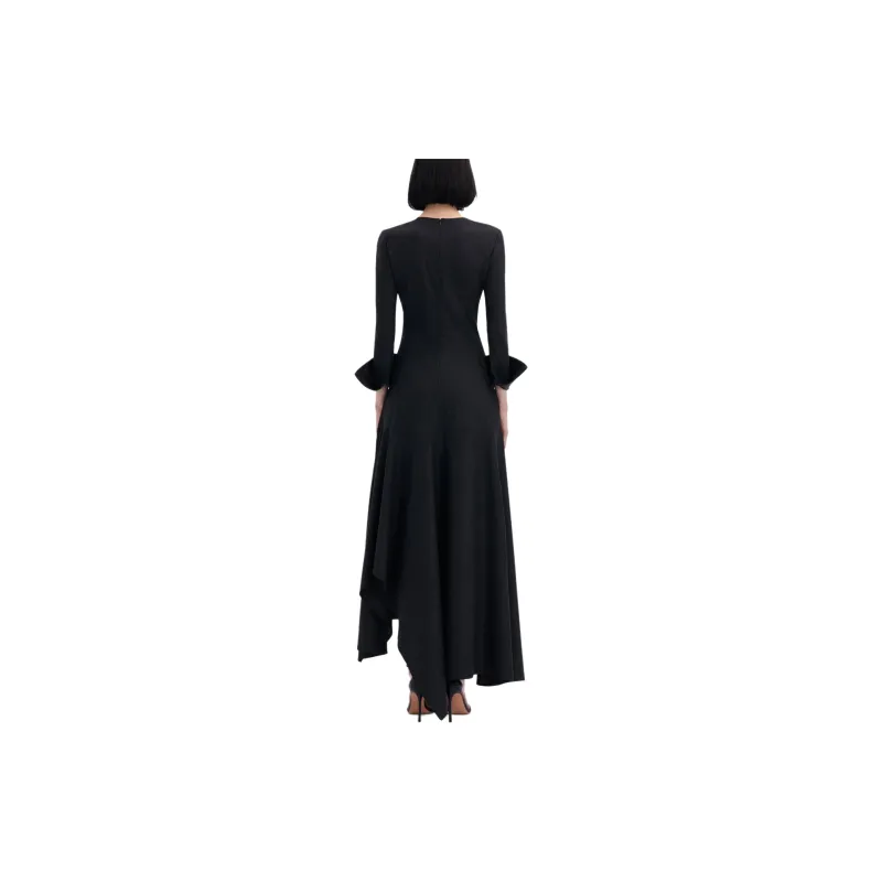 Oscar De La Renta Peony Guipure appliqué Dress-2