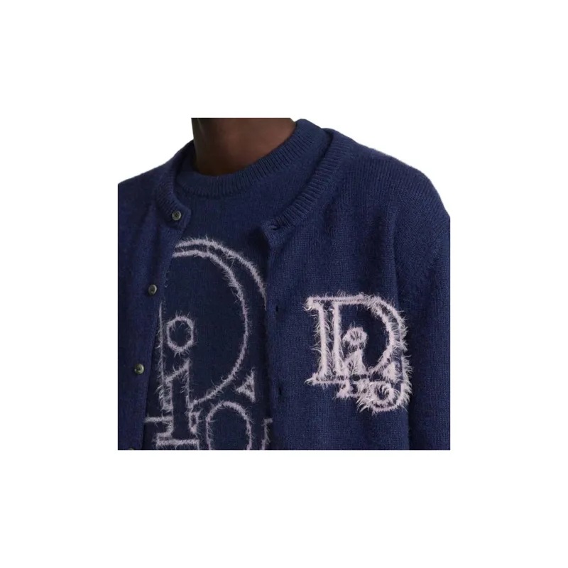 DIOR Sweaters Men Marine Blue-6