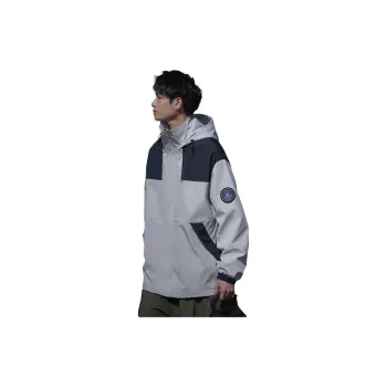 RENBEN Jackets Coats Unisex Light Gray