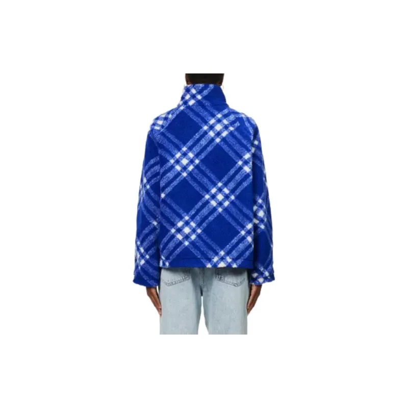 Burberry Jackets Women's Blue-3