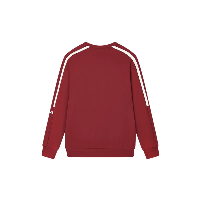 FILA ORIGINALE Sweatshirt Men's Slightly Tipsy Burgundy-1
