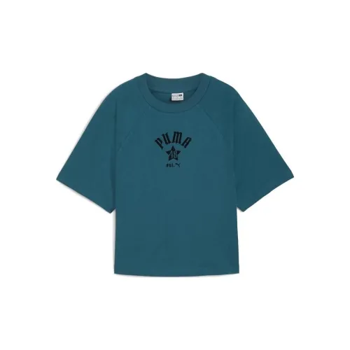 PUMA PLAY LOUDCLASSICS T-Shirt Women's Green