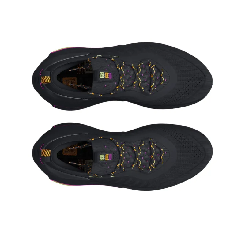 Under Armour Phantom 4 Slip Resistant Low Top Casual Shoes Unisex Black-3