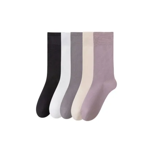 Cheemy Free Mid Calf Socks Women's 5 Pack