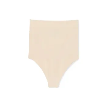 Victoria's Secret SeamlessShaping High-Waist Thong Panty / Marzipan Underpants Women's 1 Pack Almond Candy