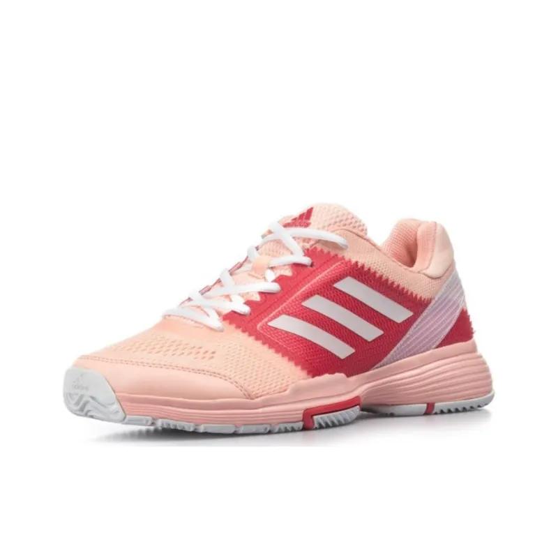Adidas Performance Breathable And Wear-resistant Low-Top Tennis Shoes Women's Pink-2