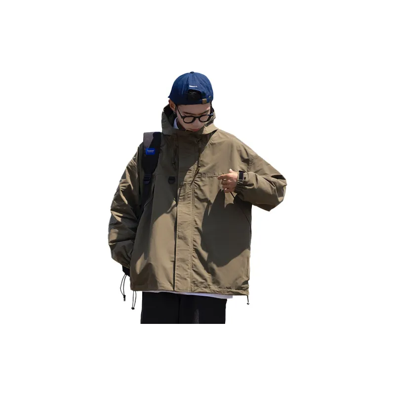 RENBEN Jackets & Coats Unisex Khaki-6
