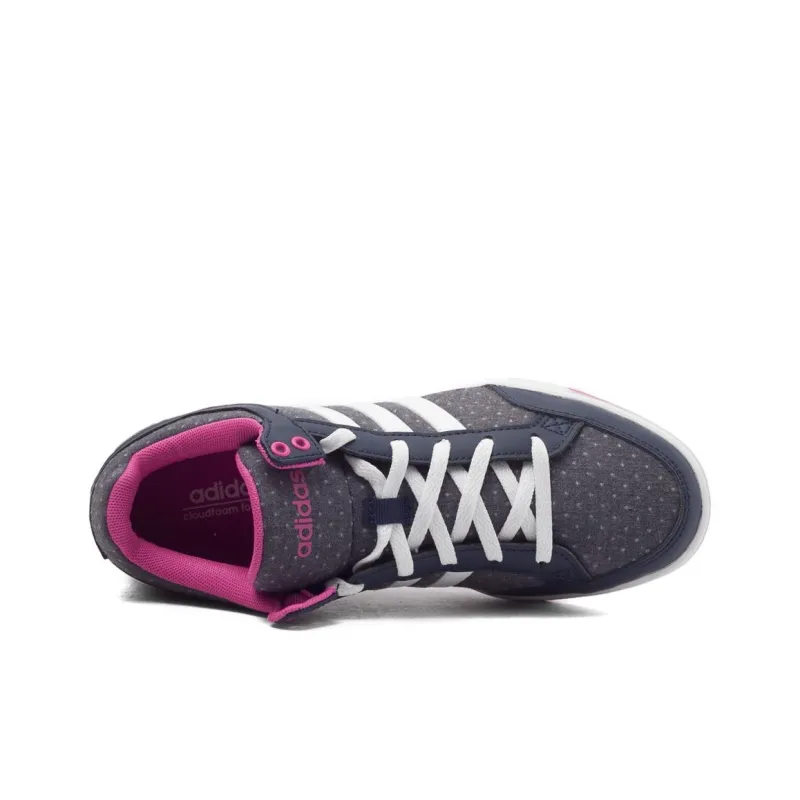 Adidas ORACLE VI Anti-Slip Wear-Resistant Mid-Top Tennis Shoes Women's Gray-2