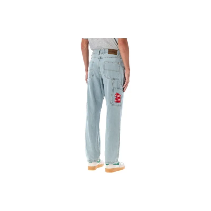 PLEASURES Jeans Men's Light Blue-1
