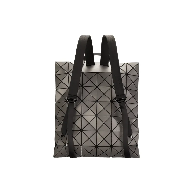 ISSEY MIYAKE Polyester Backpack Regular Unisex Charcoal Gray-3