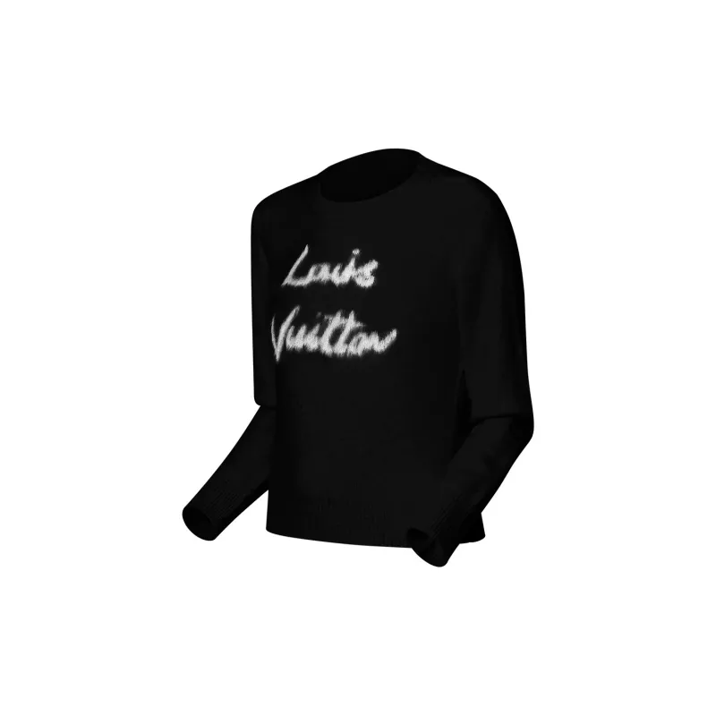 LOUIS VUITTON LOUIS VUITTON Brushed Knit Pullover-2