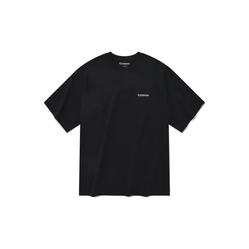 COVERNAT SS24 T Shirt Men's Set Of 2 Black-1