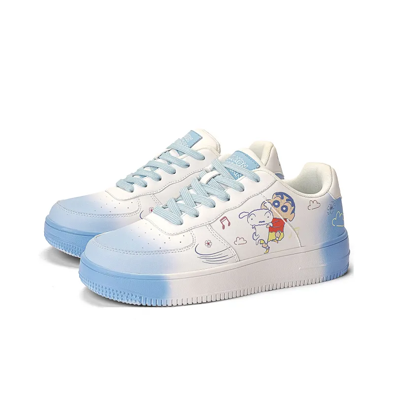 Crayon Shinchan Low Top Skateboard Shoes Unisex-4