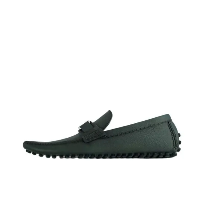 LOUIS VUITTON Hockenheim Beanie Shoes Men's Green-0