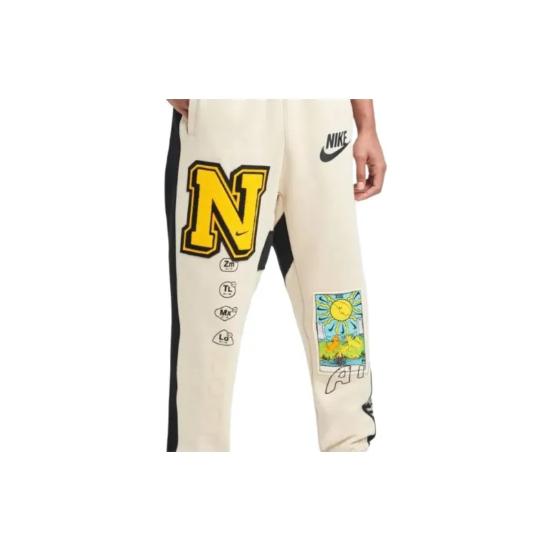 Nike Knitted Sweatpants Men's Beige-3