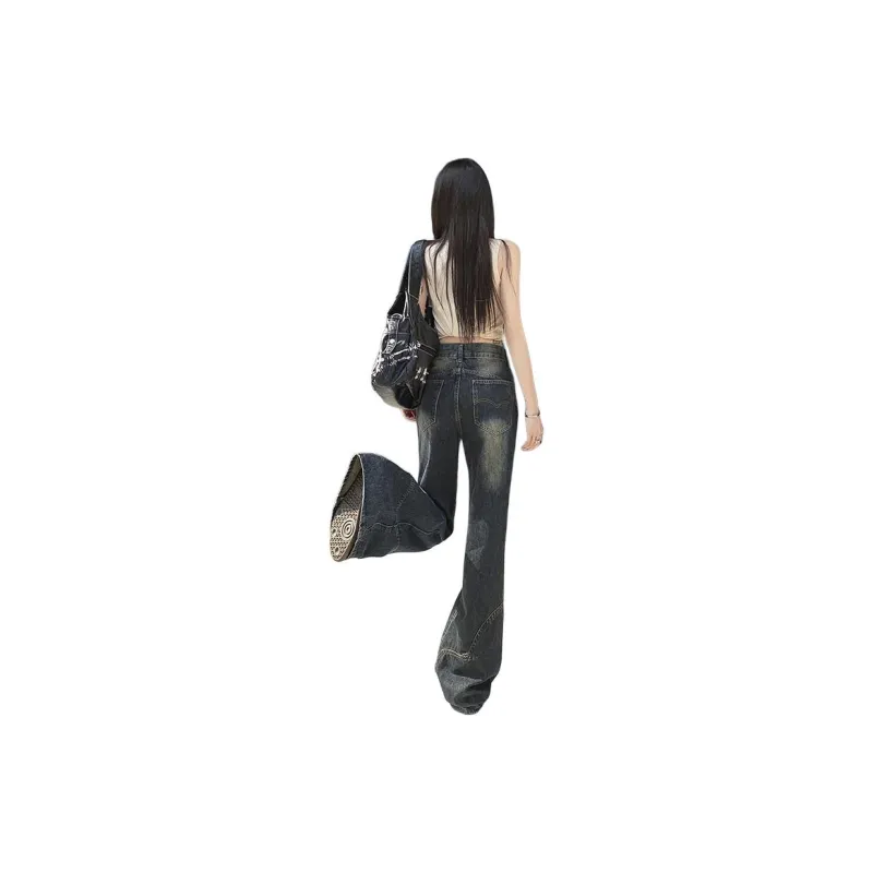 SONGS ALONG Jeans Women's Concrete Gray-2