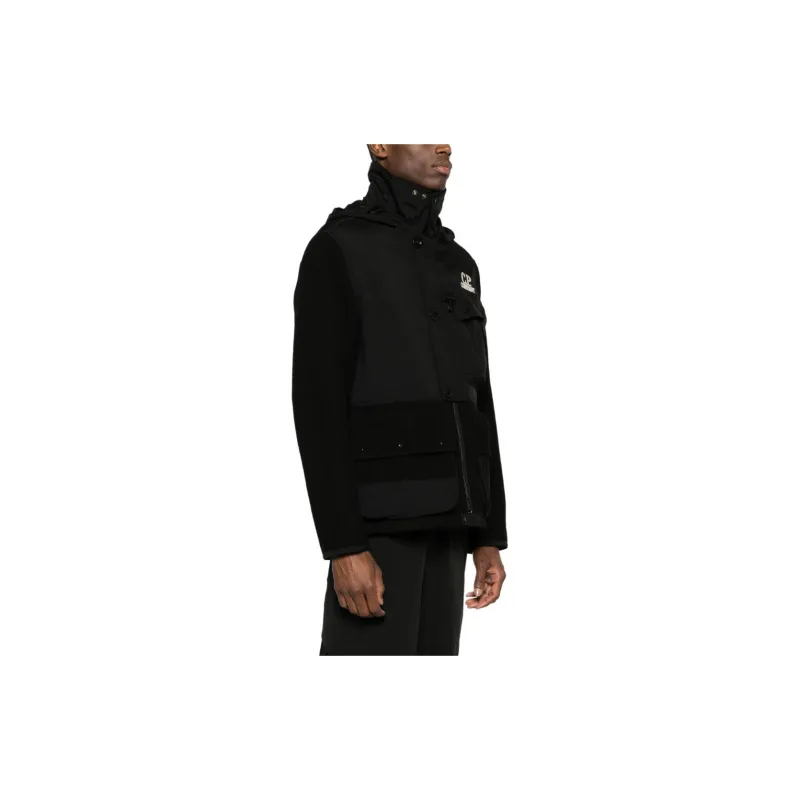 C.P.Company Duffel Mixed Goggle Hooded Jacket-2