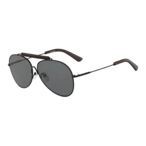 CALVIN KLEIN Aviator Sunglasses Men's Black