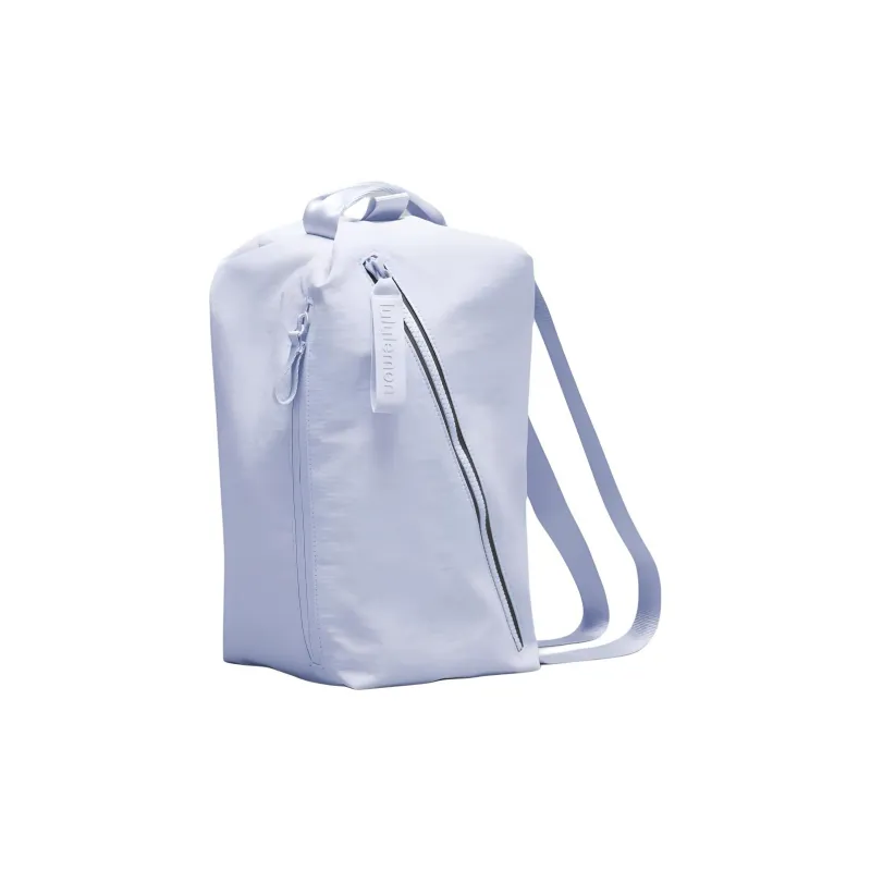 Lululemon Nylon Backpack Handbag Shoulder Bag Regular Unisex Sky Blue-1