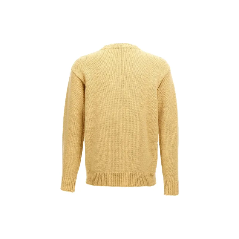 MARNI Logo Embroidered Knitted Jumper-1