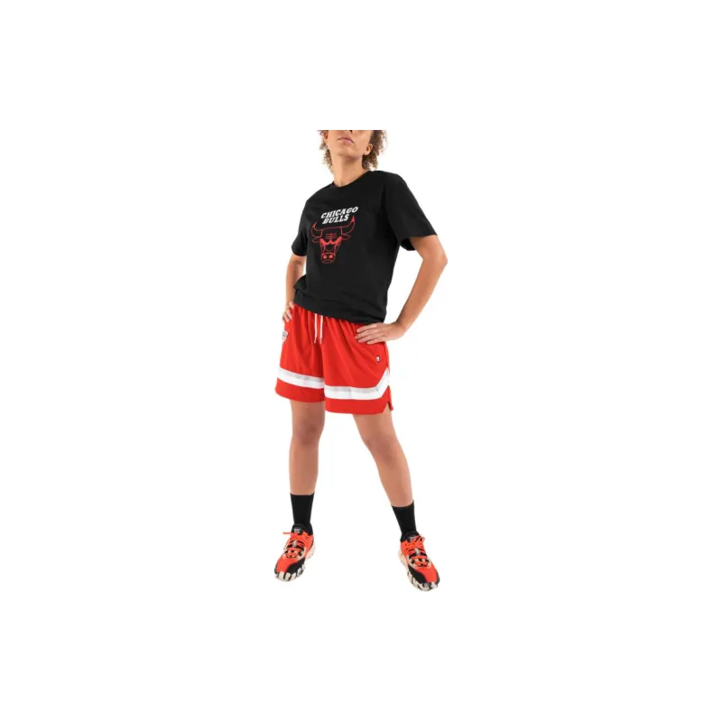 DECATHLON x NBA Bulls Basketball Shorts Unisex Cherry Red/Black/Red-2