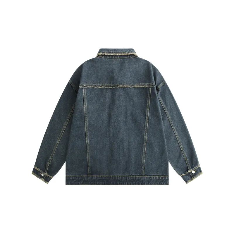 SWAMP AREA Denim Jackets Unisex-11