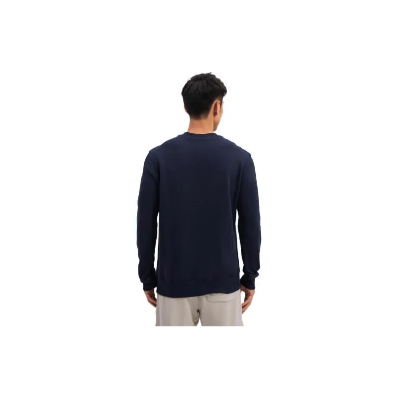DECATHLON DOMYOS FLEECE SWEATER CREW NECK 500 Sweatshirt Men's Blue Black-1