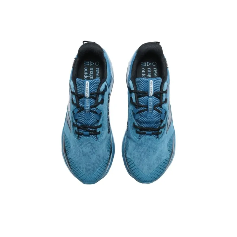 New Balance DynaSoft Nitrel V6 Anti Slip Wear Resistant Low Top Trail Running Shoes Men's Blue-3