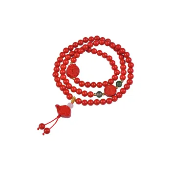 Stone On The Line Cinnabar Bracelets Unisex
