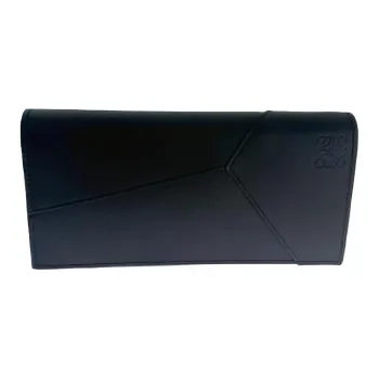 LOEWE Puzzle Leather Wallet Men's Black
