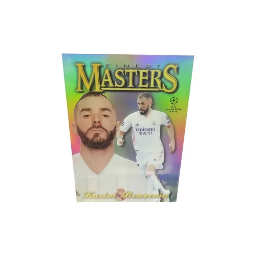 Topps UEFA Merlin Tekka France Real Madrid Karim Benzema Player Card Product Pass Sports Cards 1 Pc