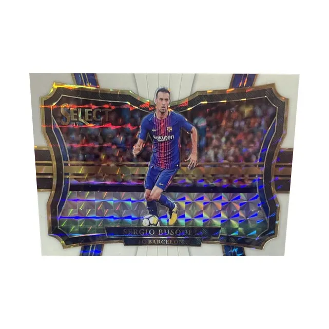 PANINI SELECT Spain, Barça, Barcelona, Busquets, Player Card, Card Pass Sports Cards 1 Pc-0