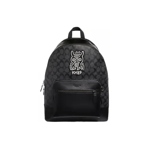 Keith Haring X COACH West Backpacks