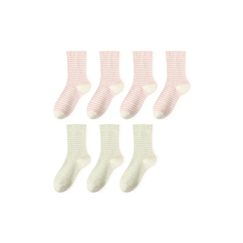 MIIOW Trend Party Series Mid Calf Socks Women's Combo Set-7
