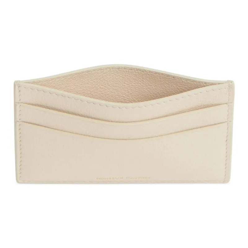 MANSUR GAVRIEL Logo stamp Pocket Card Holder-2