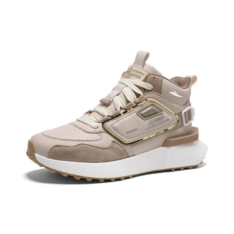 Kuding Waterproof And Warm Mid Top Casual Shoes Men's-1