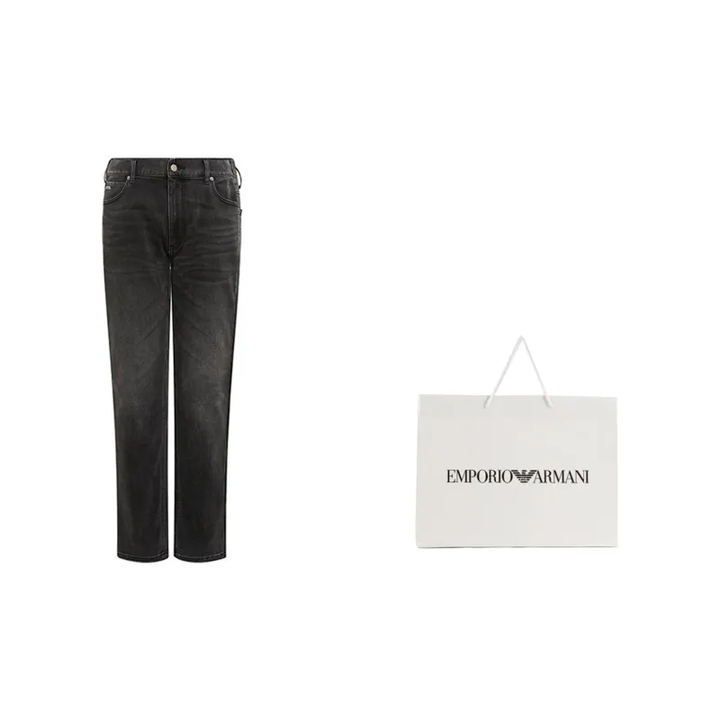 EMPORIO ARMANI FW23 Jeans Men's Gray-3