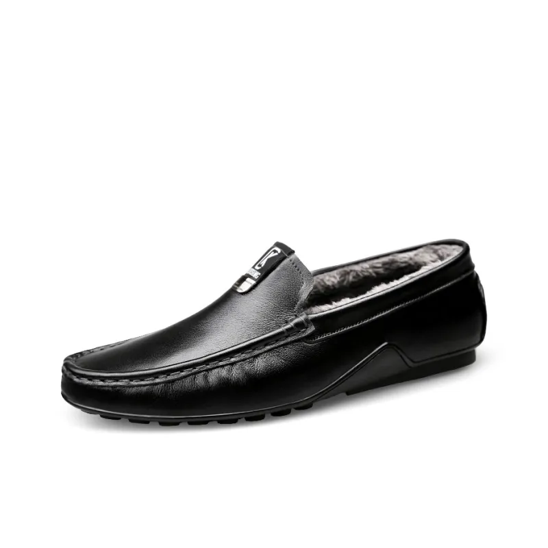 CKVUSAMG Beanie Shoes Men's Black-1